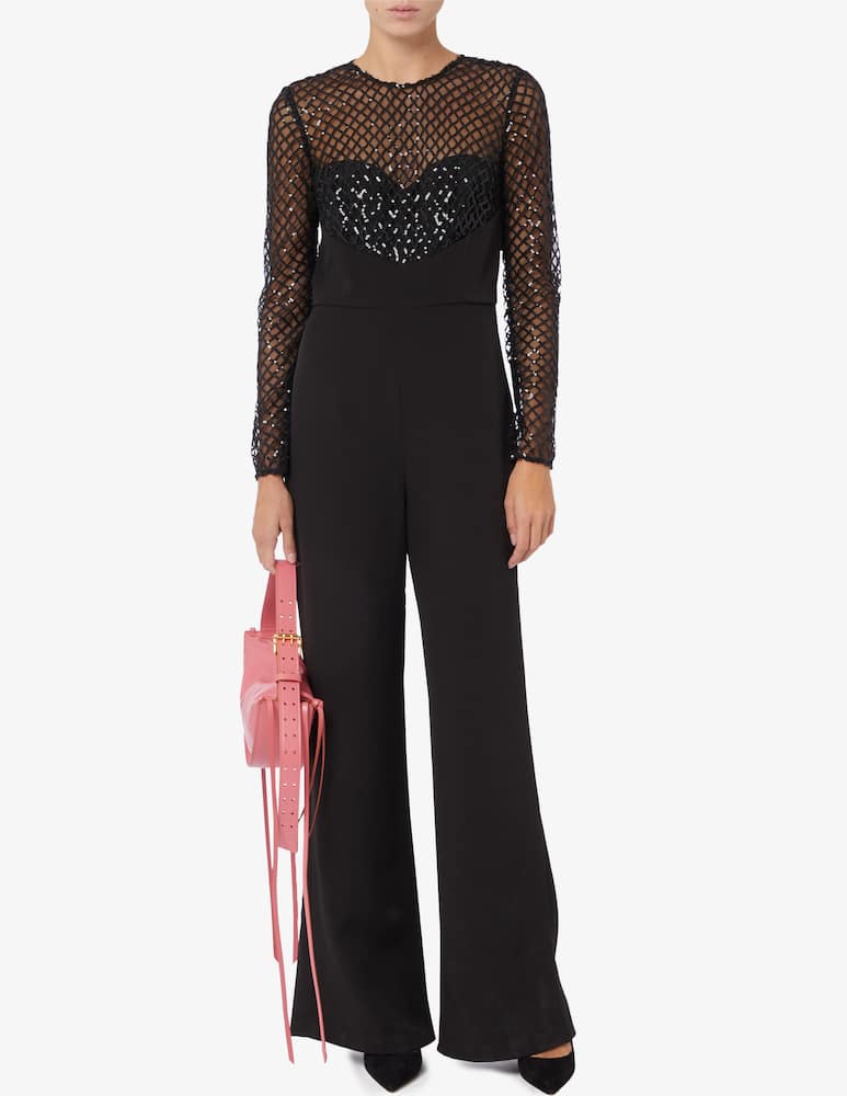 rinascente HALSTON Tuta con paillettes Jac