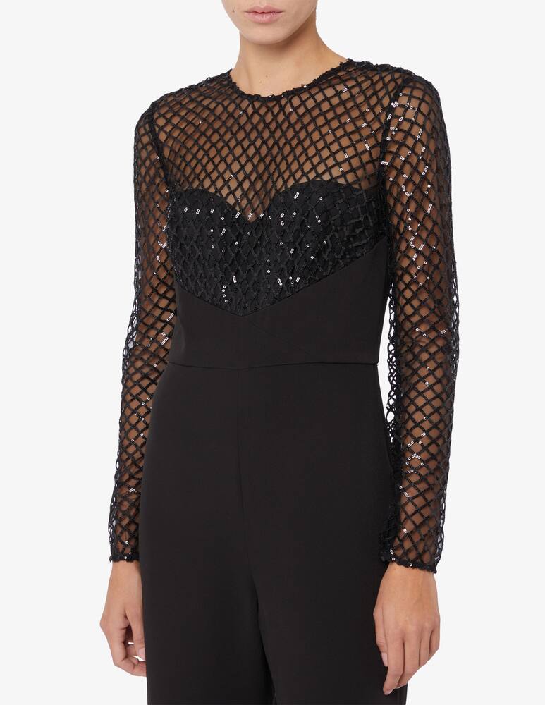 rinascente HALSTON Tuta con paillettes Jac