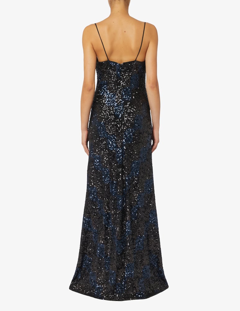 HALSTON Abito in paillettes Syrena - immagine 3 HALSTON Abito in paillettes Syrena - immagine 3