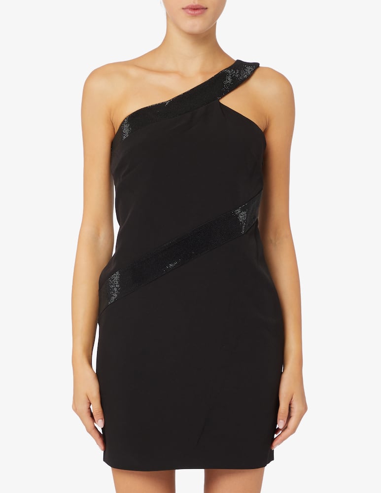 HALSTON Abito mini Auriel in stretch - immagine 1