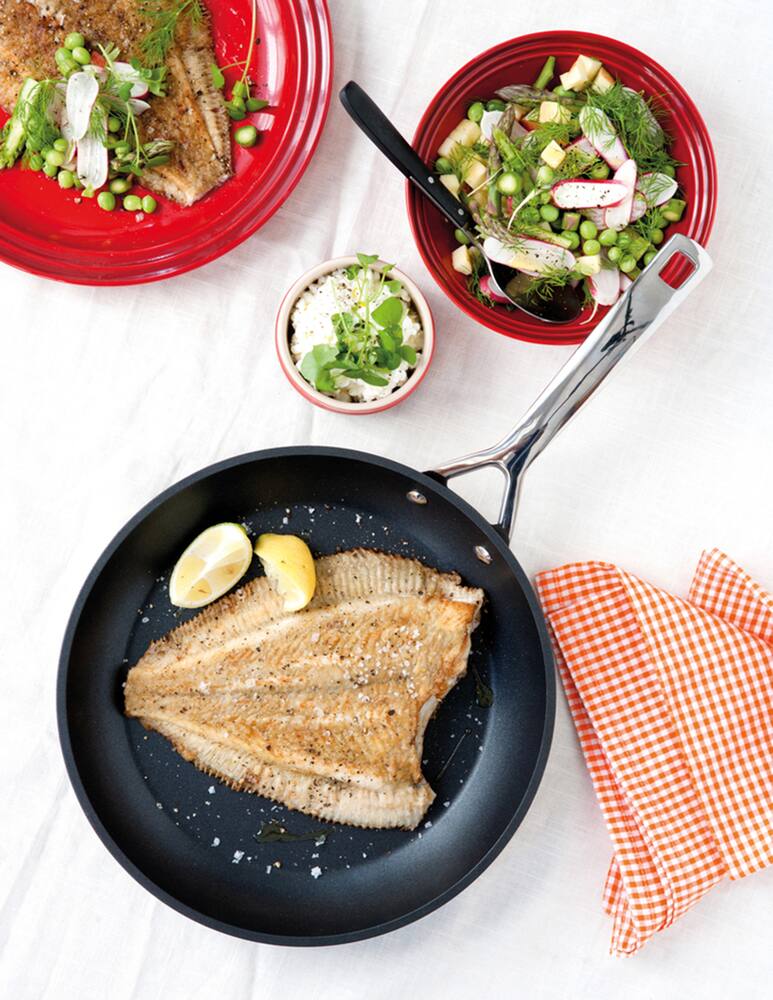 rinascente Le Creuset Toughened Non-Stick Shallow Frying Pan 24cm