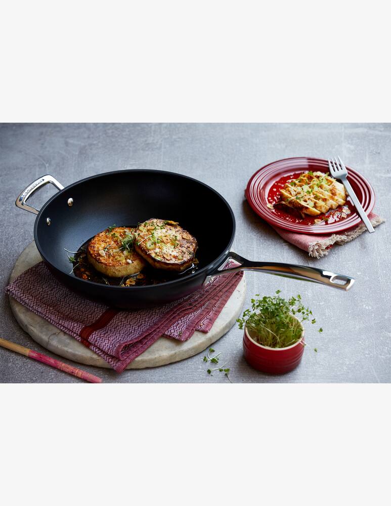 rinascente Le Creuset Stir-Fry Pan with Helper Handle 30cm