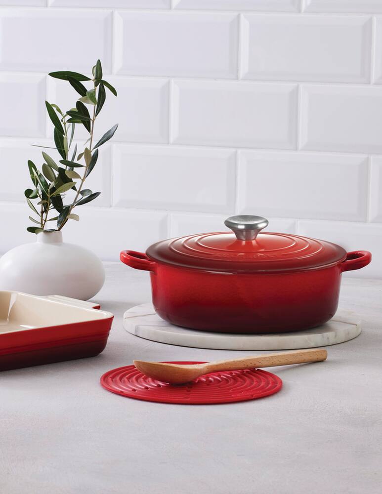 rinascente Le Creuset Signature Starter Set 3 Pieces Cerise