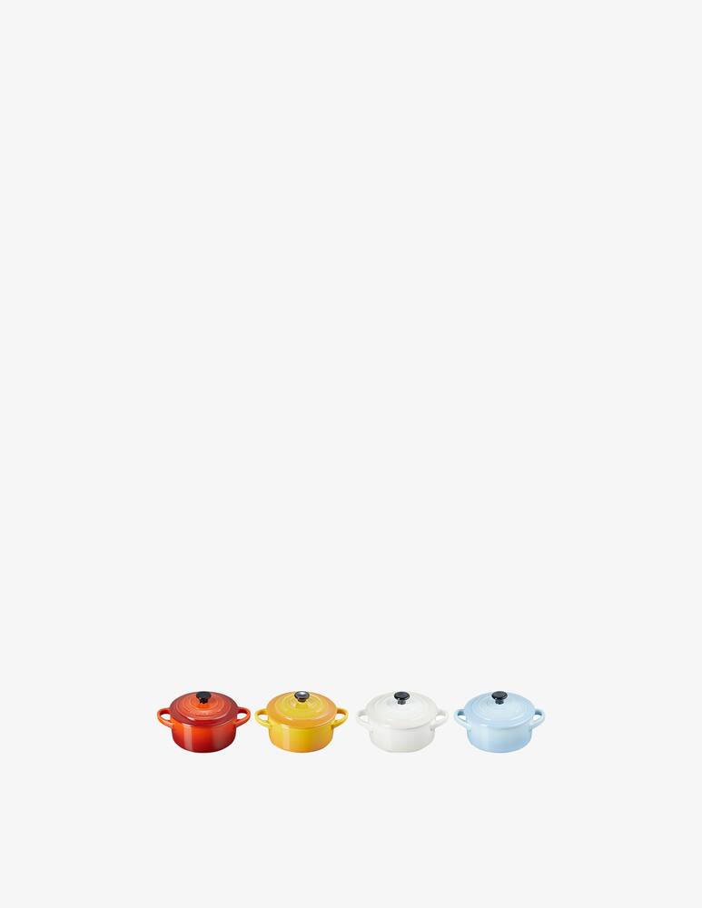 rinascente Le Creuset Set of 4 Classic 10cm Mini Round Cocotte