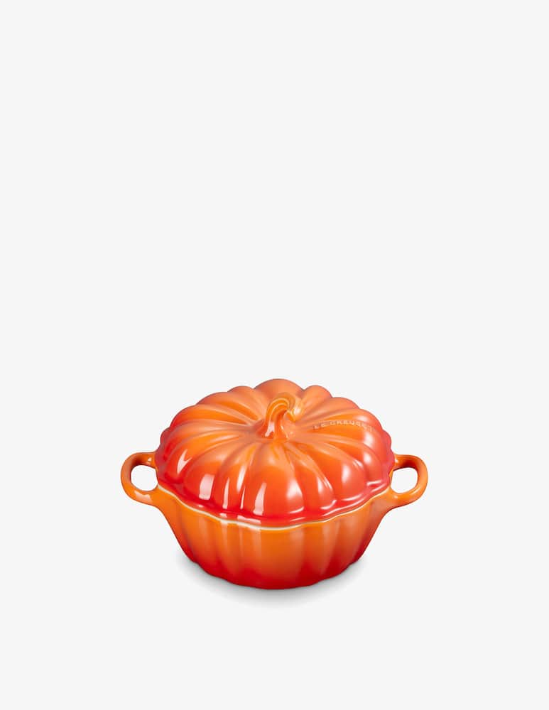 Le Creuset Pumpkin Cocotte Arthur 350ml Flame - picture 1 Le Creuset Pumpkin Cocotte Arthur 350ml Flame - picture 1