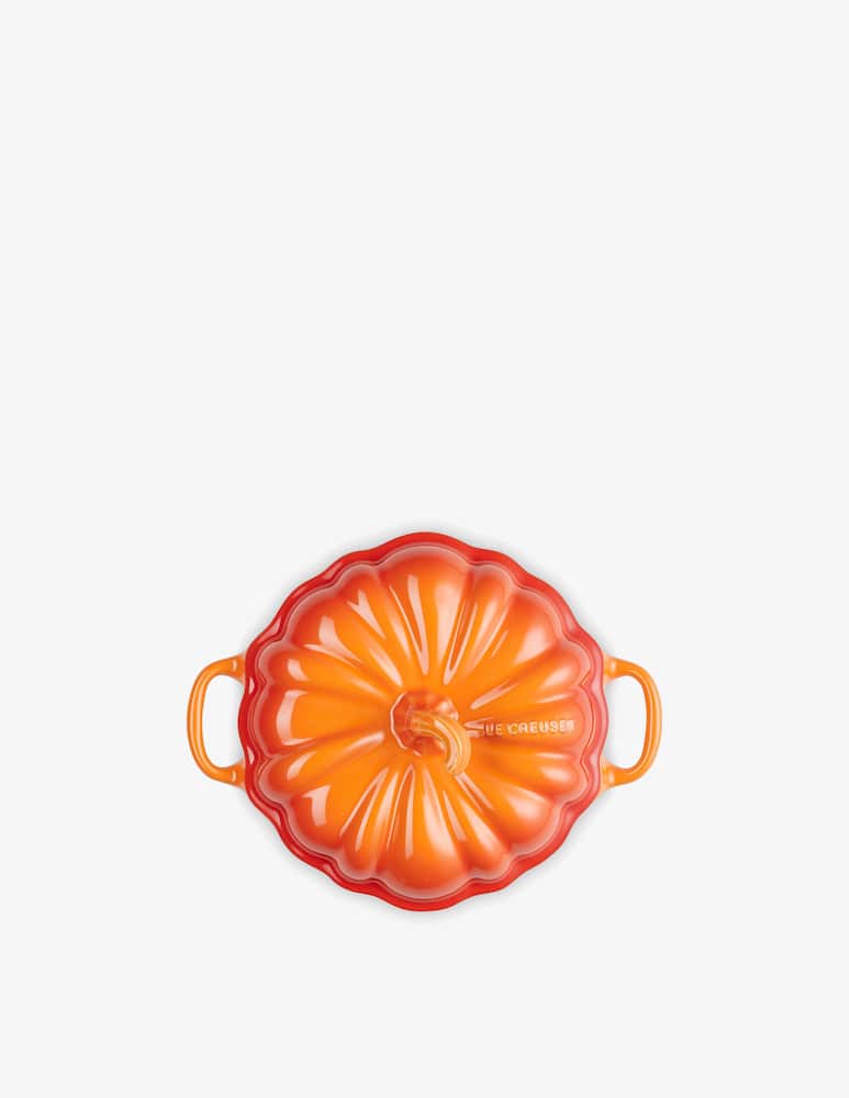 Le Creuset Pumpkin Cocotte Arthur 350ml Flame - picture 4 Le Creuset Pumpkin Cocotte Arthur 350ml Flame - picture 4