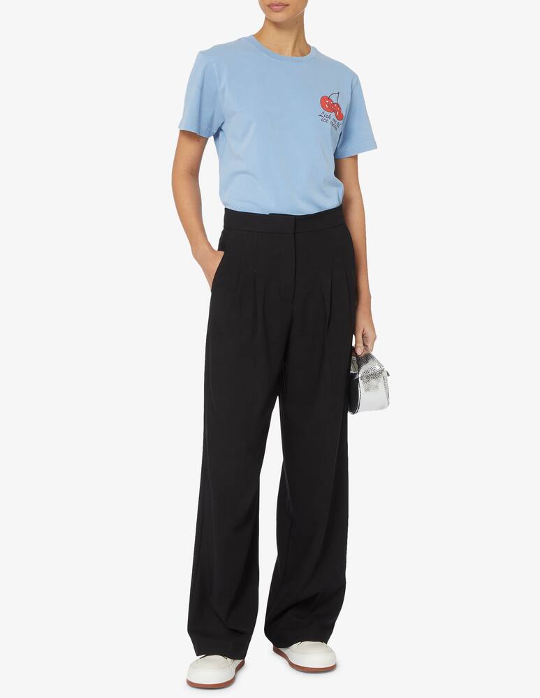 rinascente carne bollente T-shirt Lick me 24/7 - Azzurro