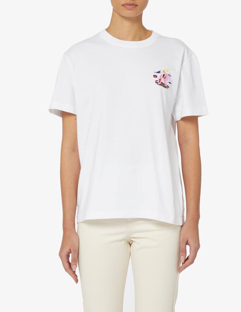 carne bollente Sinking deep t-shirt - White - picture 1 carne bollente Sinking deep t-shirt - White - picture 1