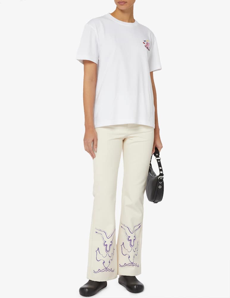 rinascente carne bollente T-shirt Sinking deep - Bianco