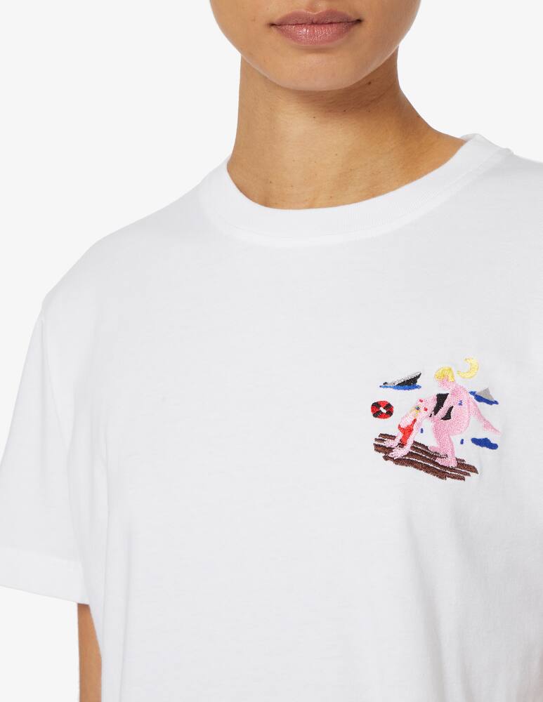 rinascente carne bollente T-shirt Sinking deep - Bianco