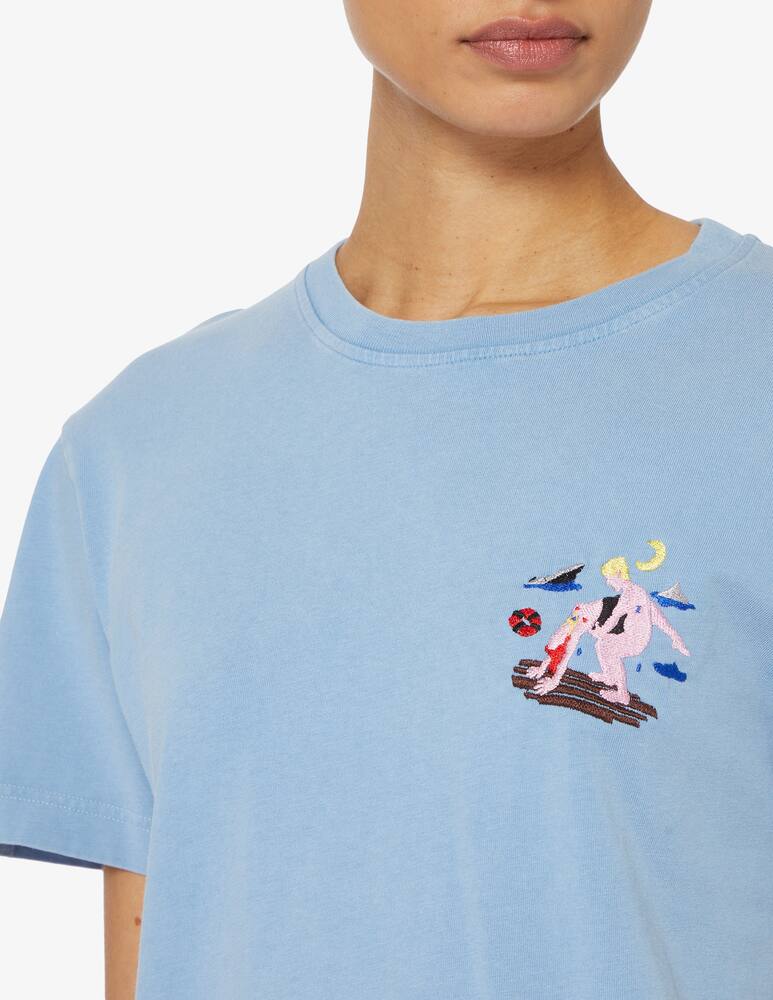 rinascente carne bollente T-shirt Sinking deep - Azzurro