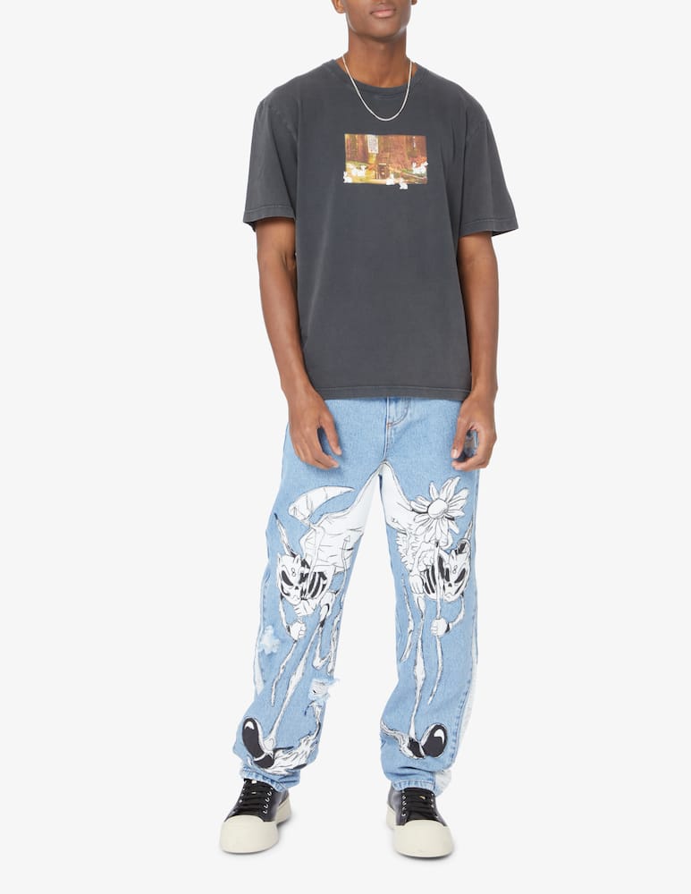 rinascente carne bollente Short sleeve t-shirt - Black