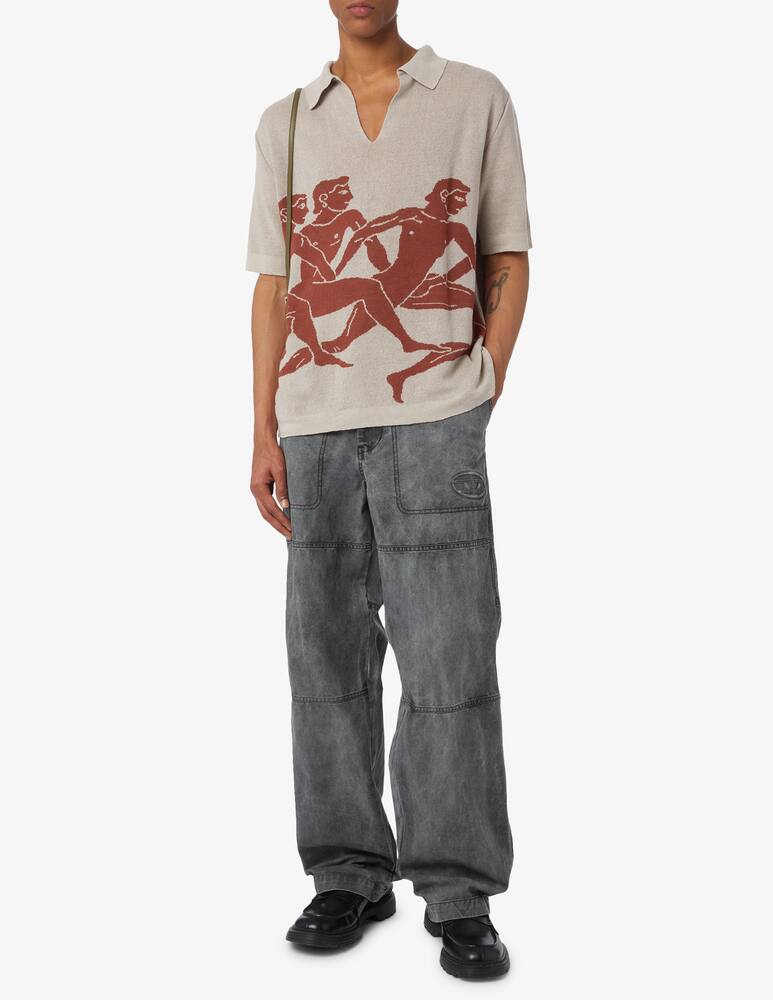 rinascente carne bollente Polo manica corta open 