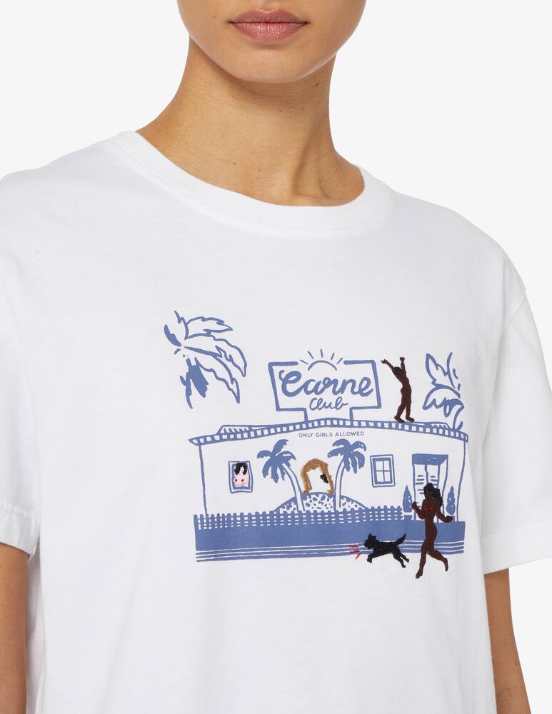 rinascente carne bollente T-shirt Carne club lovers - Bianco