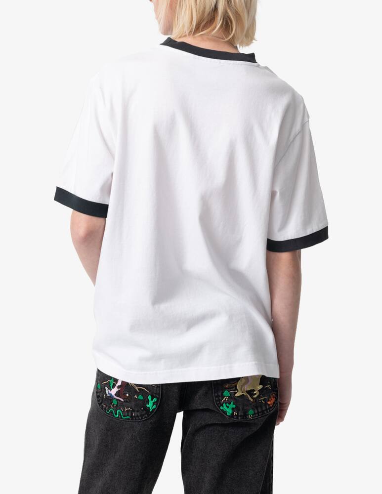 rinascente carne bollente T-shirt con stampa Consent? Yes, please! - Bianco