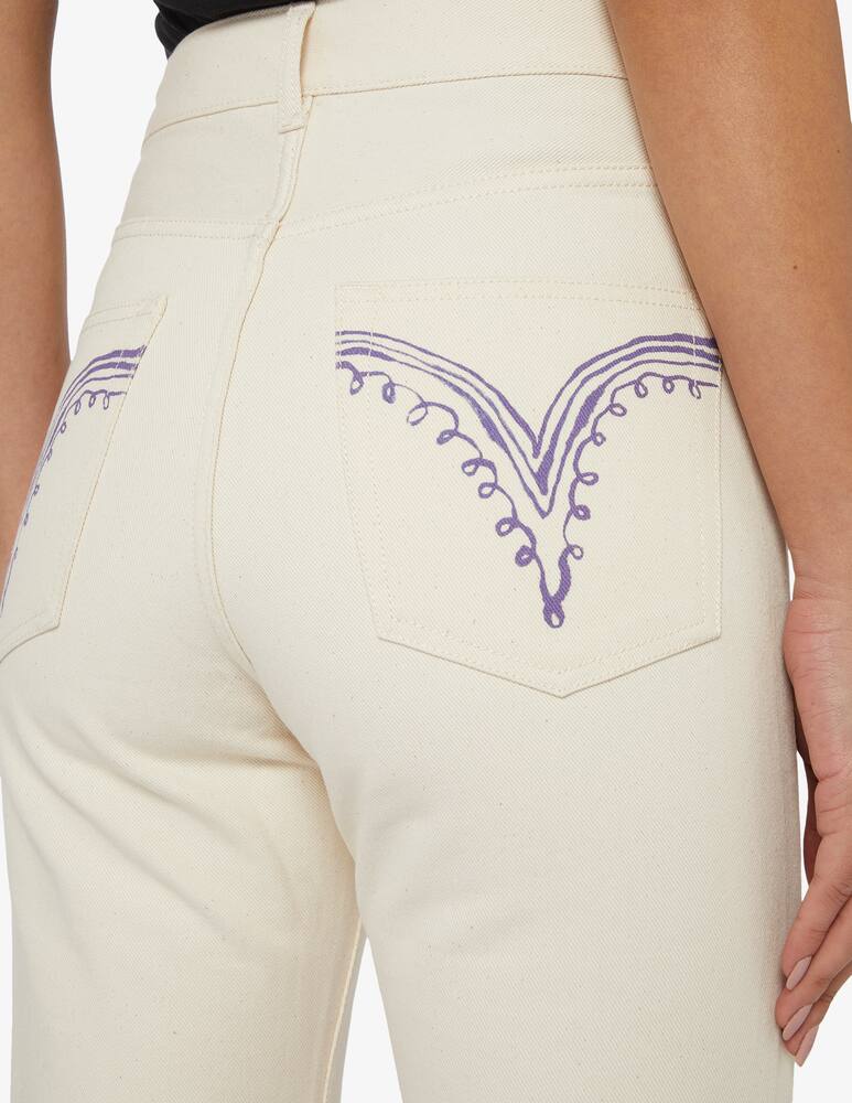 rinascente carne bollente Licky luck flare jeans