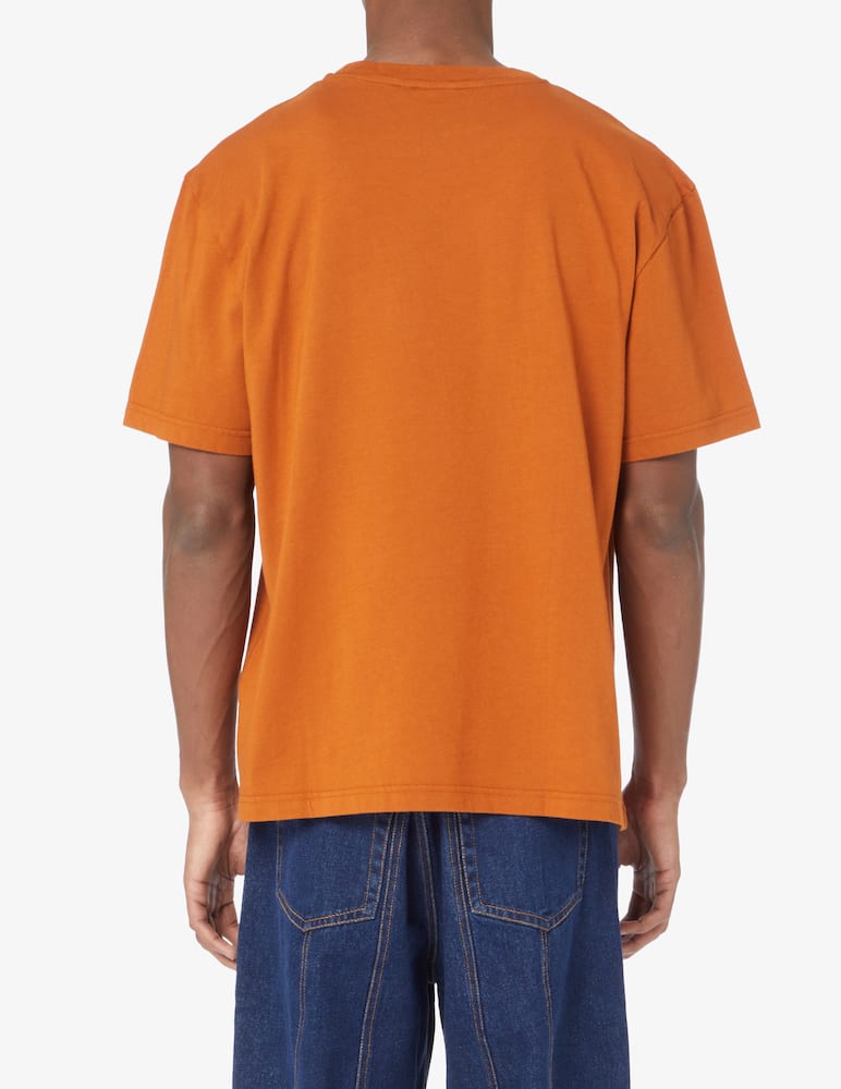 rinascente carne bollente Maglietta girocollo manica corta - Arancione