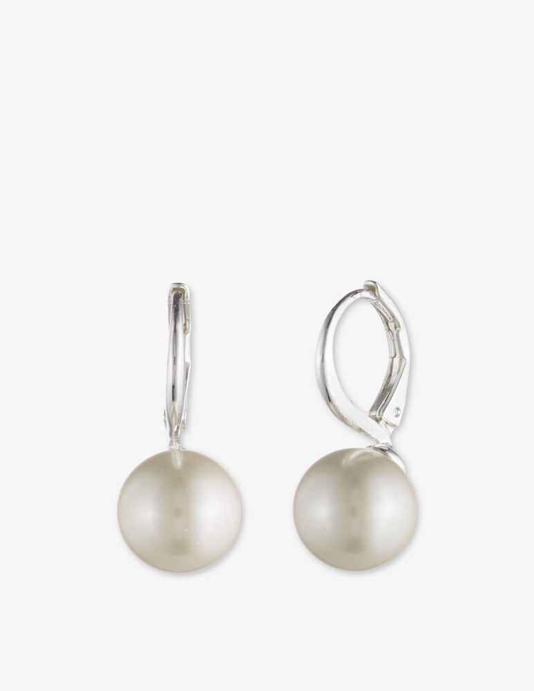 Lauren Ralph Lauren Orecchini 10 mm argentati con perla - immagine 1 Lauren Ralph Lauren Orecchini 10 mm argentati con perla - immagine 1