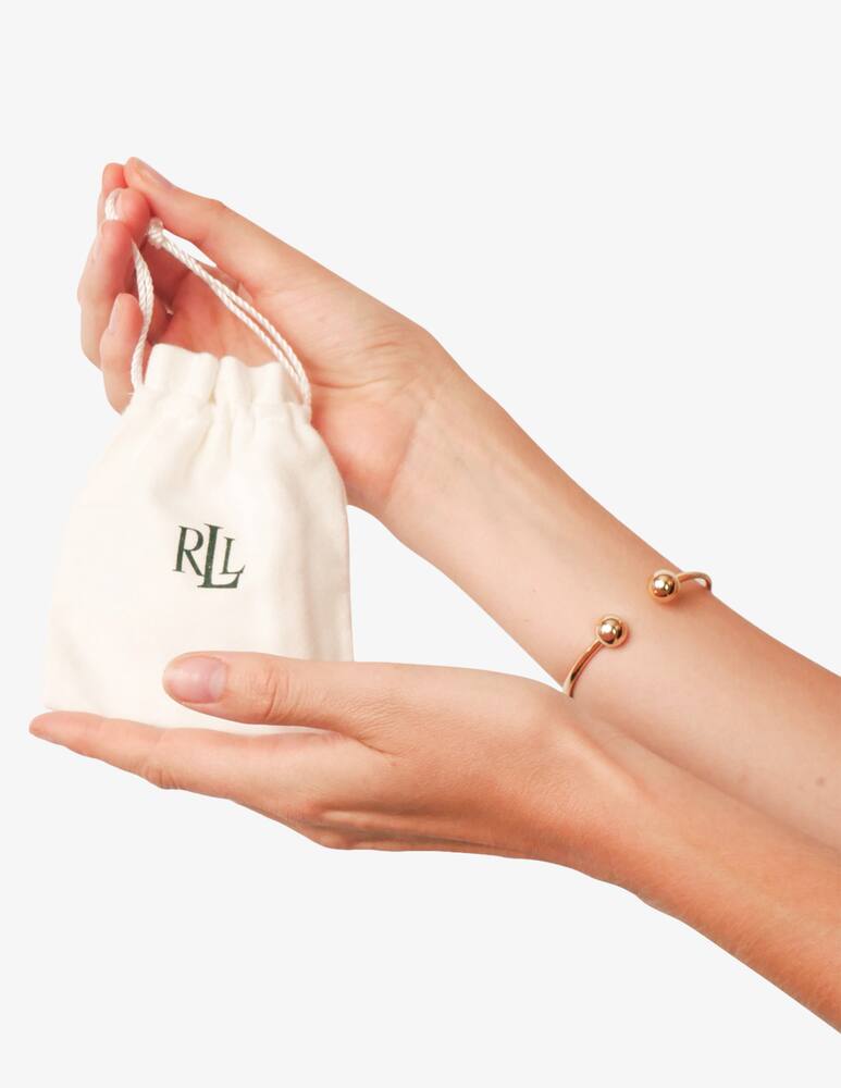 rinascente Lauren Ralph Lauren Silver & Gold Disc Drop earrings