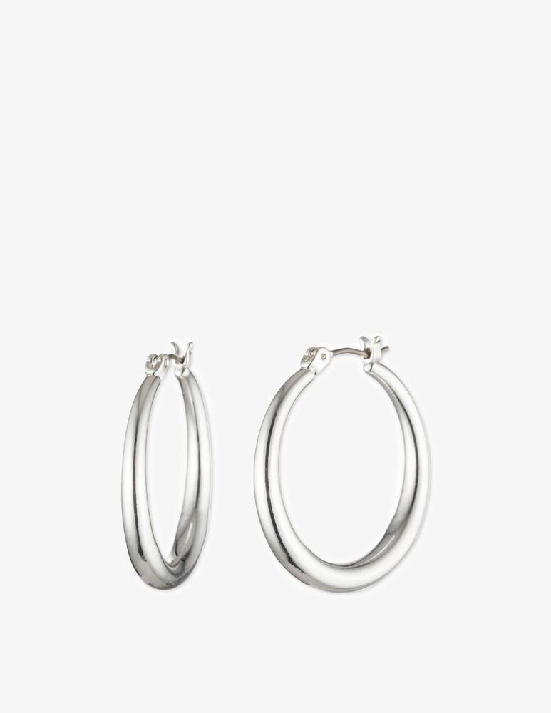 Lauren Ralph Lauren Orecchini a cerchio argentati - immagine 1 Lauren Ralph Lauren Orecchini a cerchio argentati - immagine 1