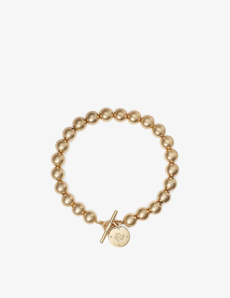 Lauren Ralph Lauren Bracciale dorato con logo - immagine 1 Lauren Ralph Lauren Bracciale dorato con logo - immagine 1