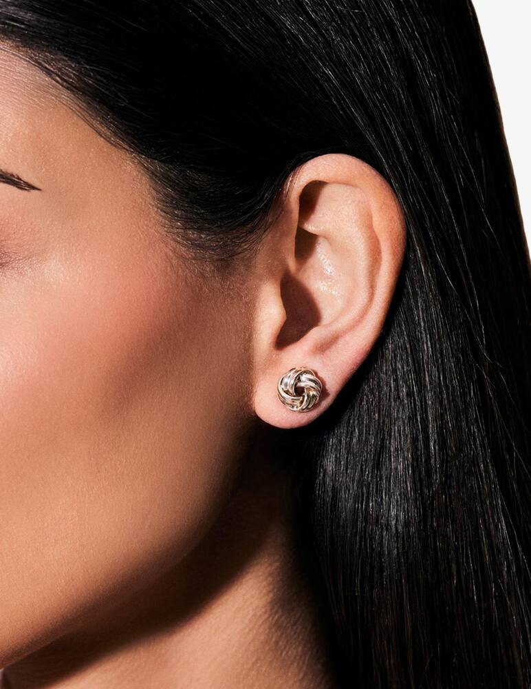 rinascente Lauren Ralph Lauren Gold Knot Stud earrings