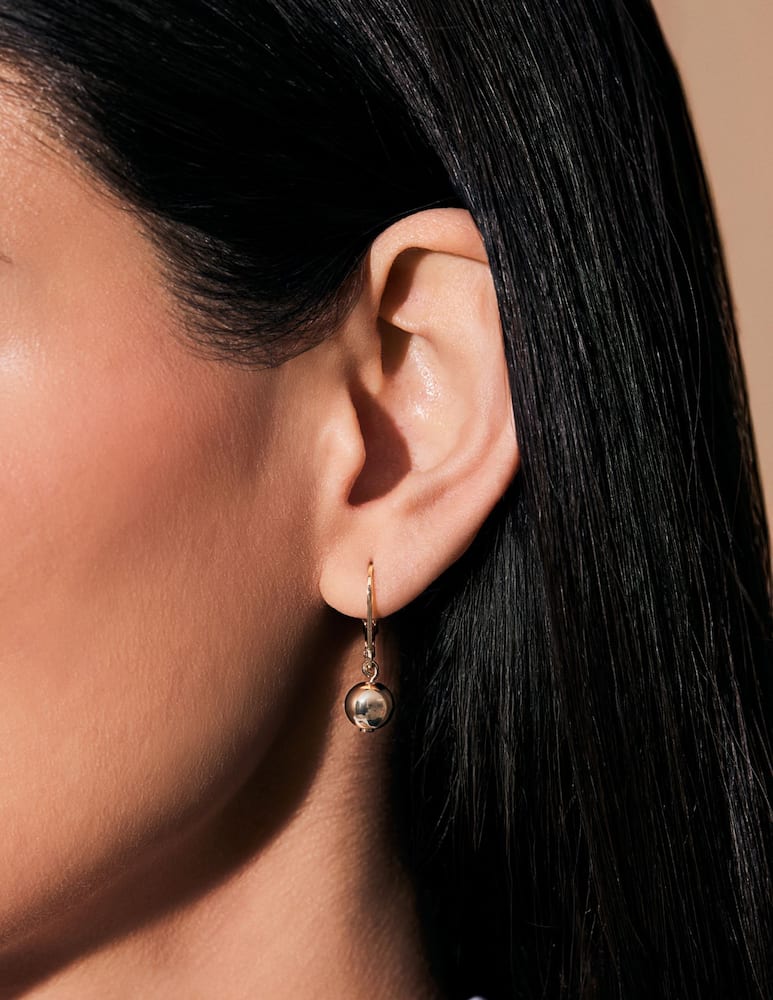 Lauren Ralph Lauren Gold Ball Drop earrings - picture 2 Lauren Ralph Lauren Gold Ball Drop earrings - picture 2