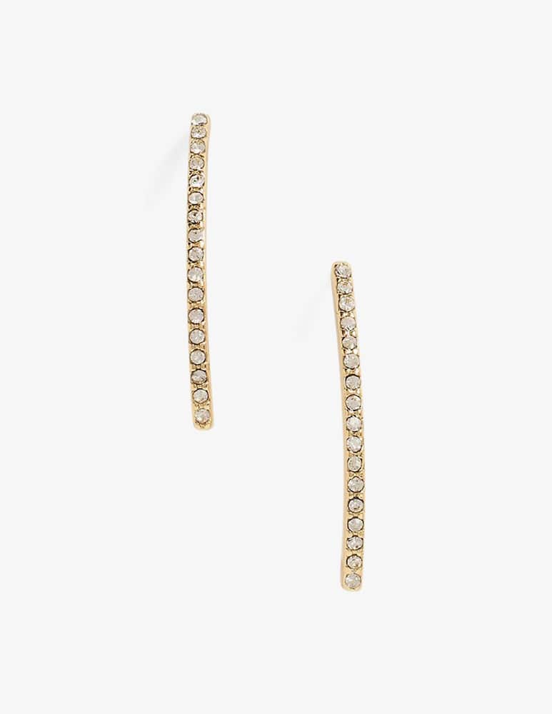 rinascente Lauren Ralph Lauren Pave threader earrings