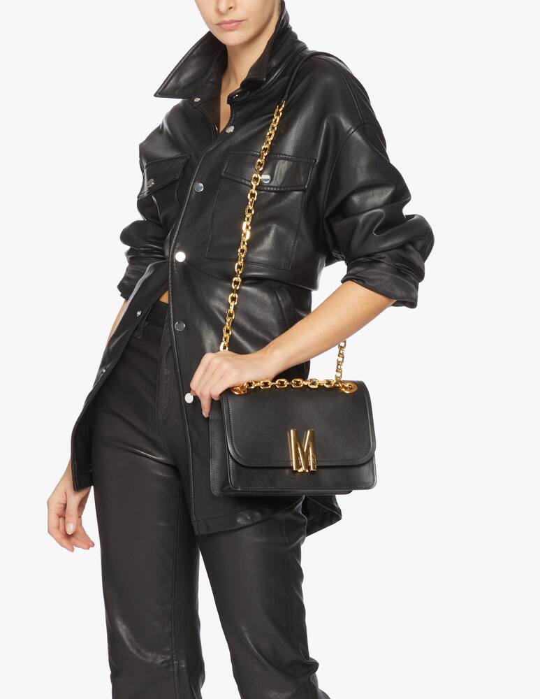 rinascente Moschino Logo plaque shoulder bag
