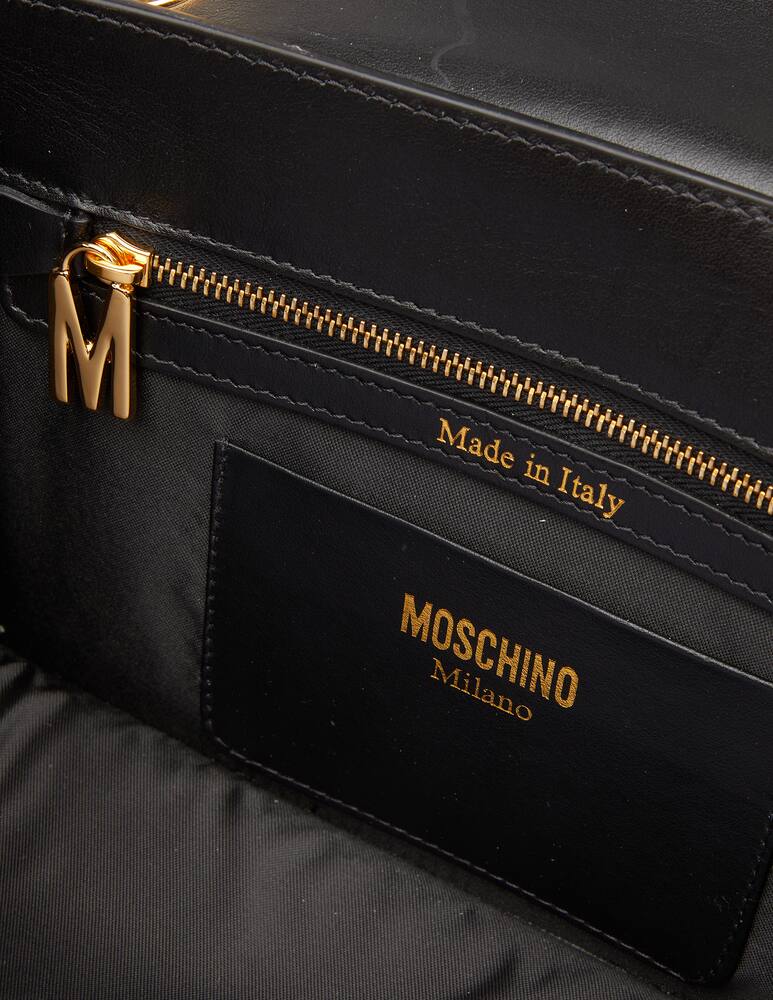 rinascente Moschino Logo plaque shoulder bag