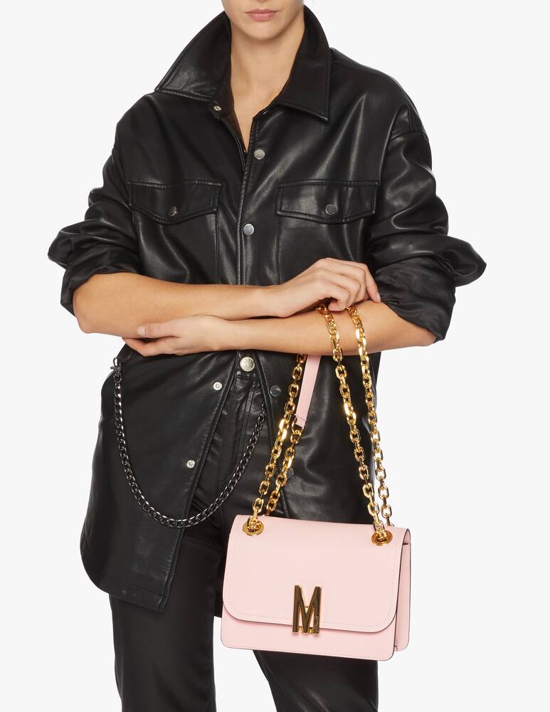 rinascente Moschino Logo plaque shoulder bag