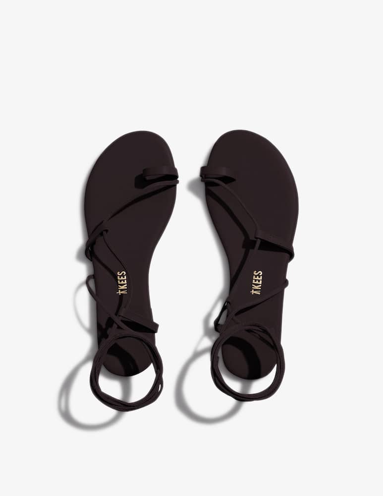 rinascente Tkees Jo laceup flat sandals