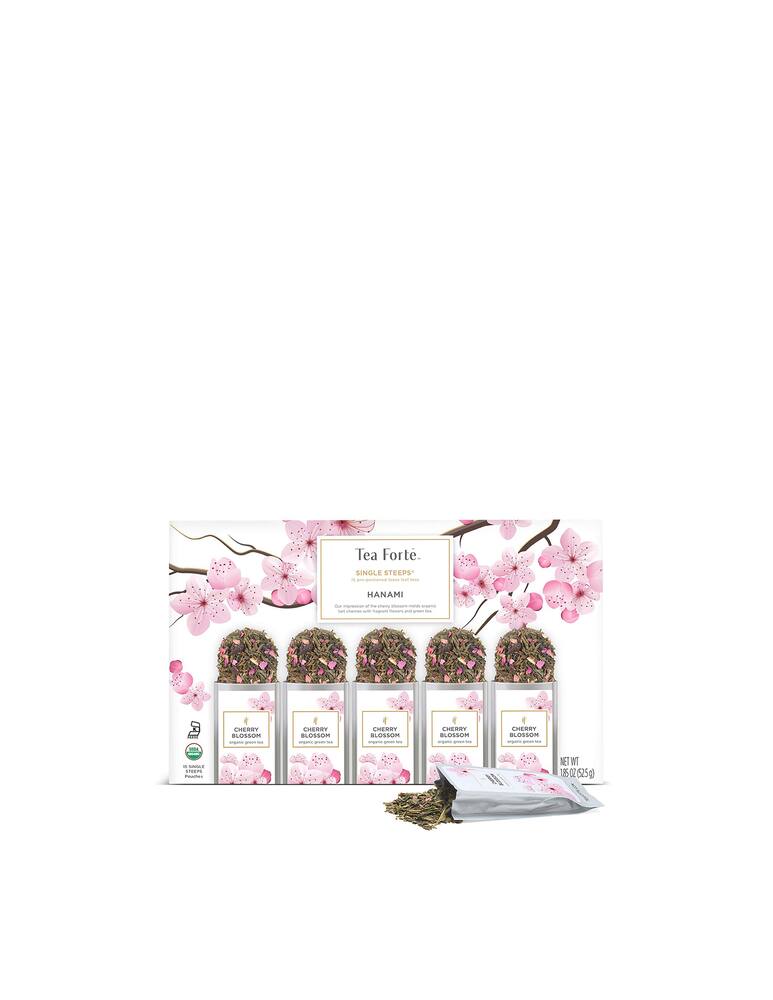 rinascente Tea Fortè Organic Cherry Blossom Green Tea Sampler