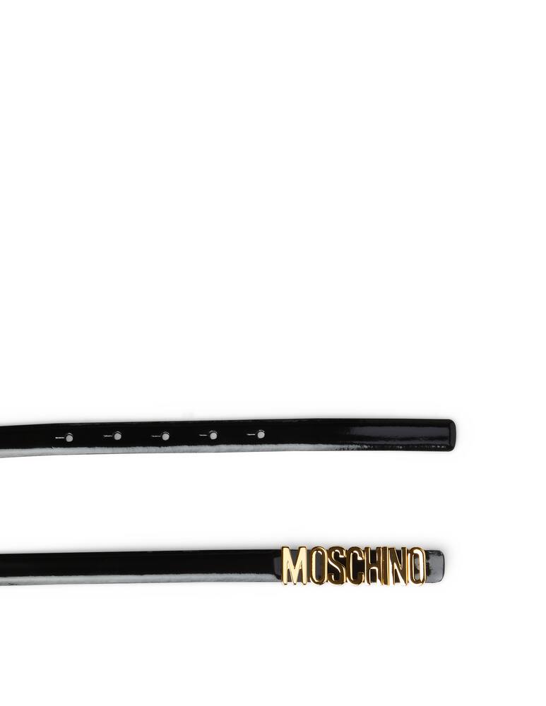 rinascente Moschino Cintura in pelle con logo