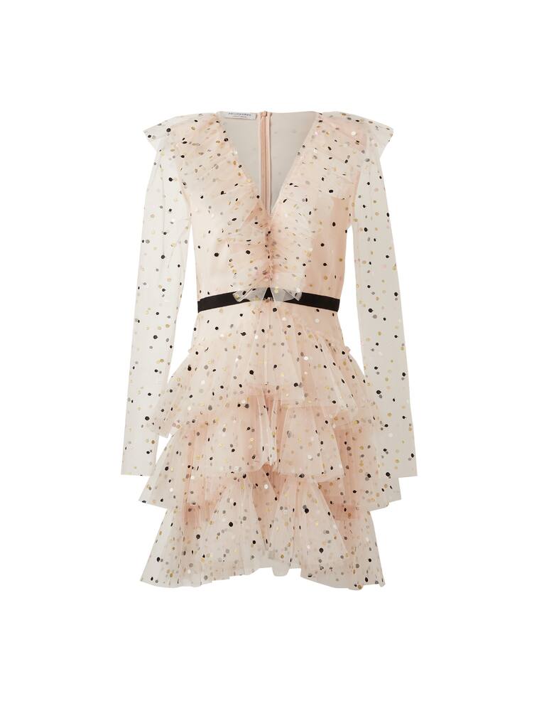 rinascente Philosophy di Lorenzo Serafini Polka dot tulle mini dress