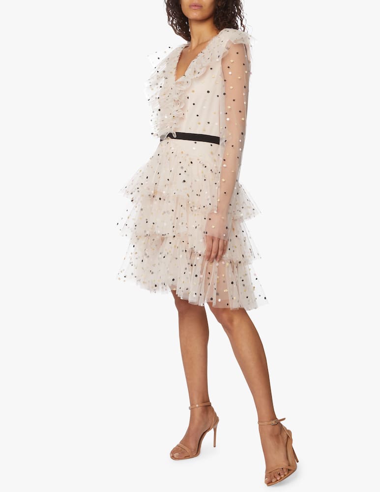 rinascente Philosophy di Lorenzo Serafini Polka dot tulle mini dress