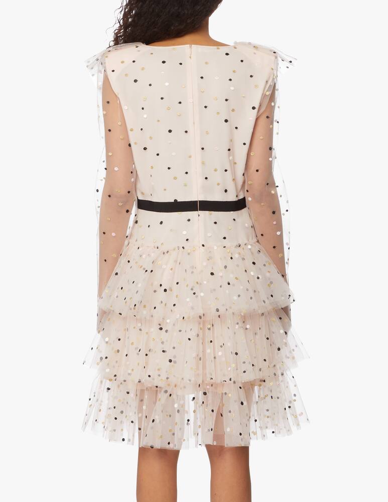 rinascente Philosophy di Lorenzo Serafini Polka dot tulle mini dress
