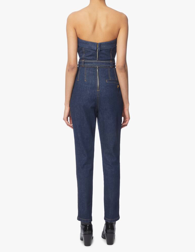 rinascente Philosophy di Lorenzo Serafini Tuta di jeans con cintura