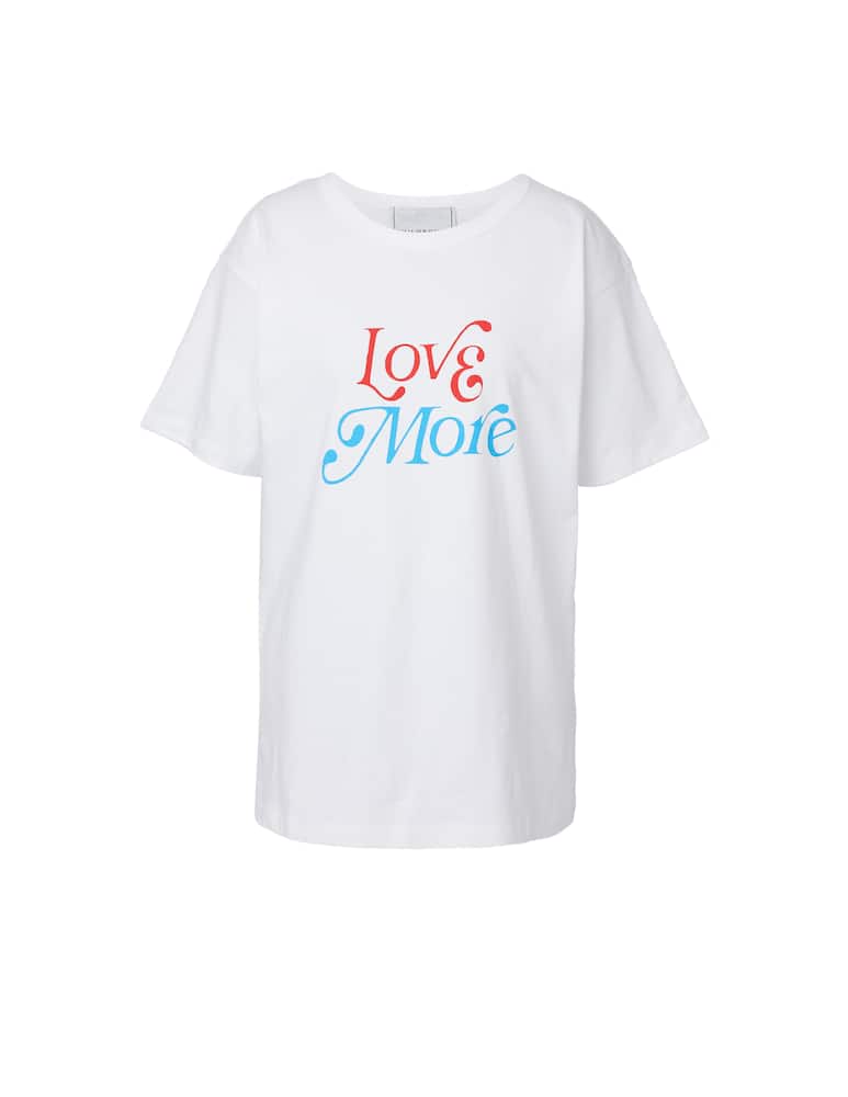 rinascente Philosophy di Lorenzo Serafini T-shirt in cotone Love more