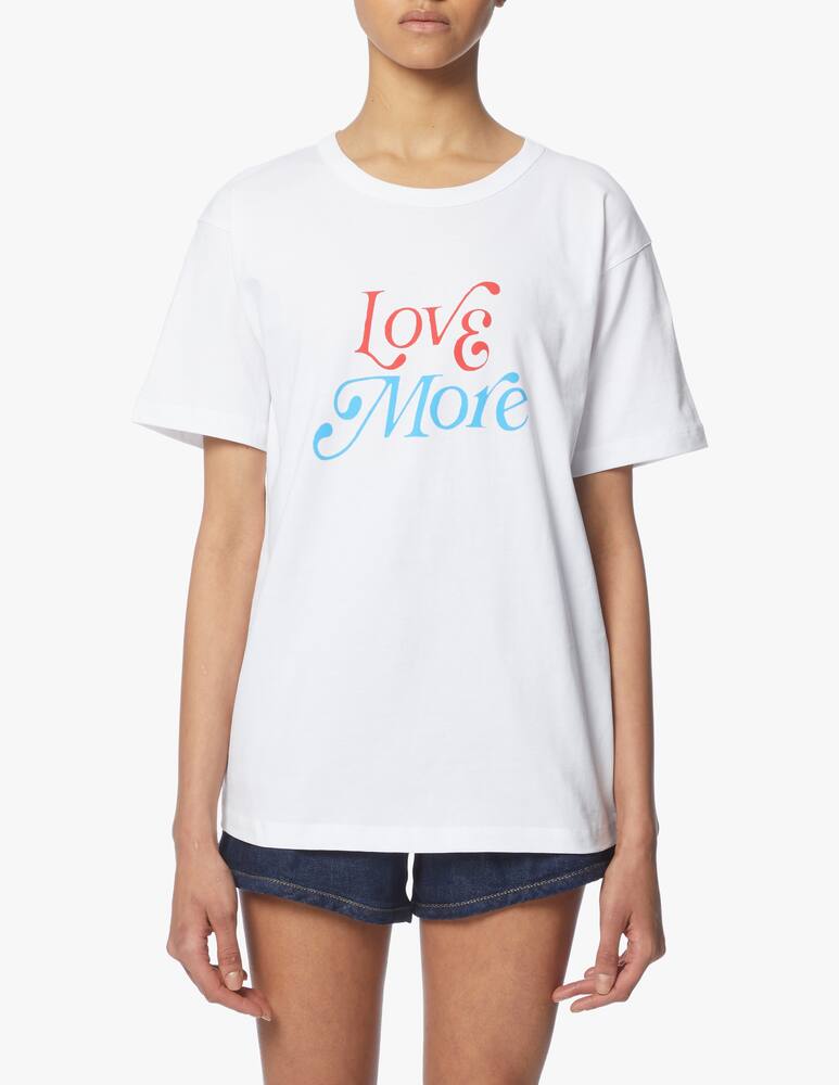 rinascente Philosophy di Lorenzo Serafini T-shirt in cotone Love more