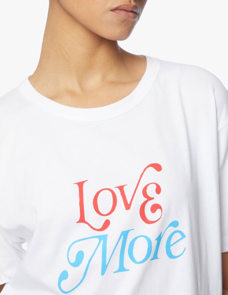 rinascente Philosophy di Lorenzo Serafini T-shirt in cotone Love more