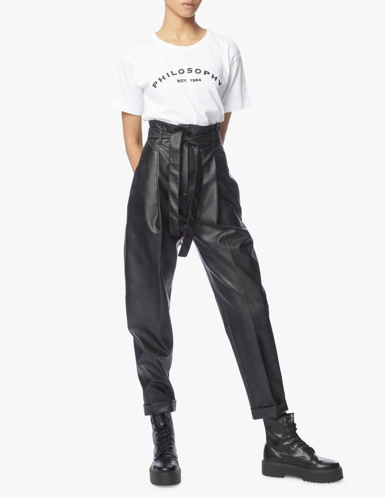 rinascente Philosophy di Lorenzo Serafini T-shirt in cotone con logo