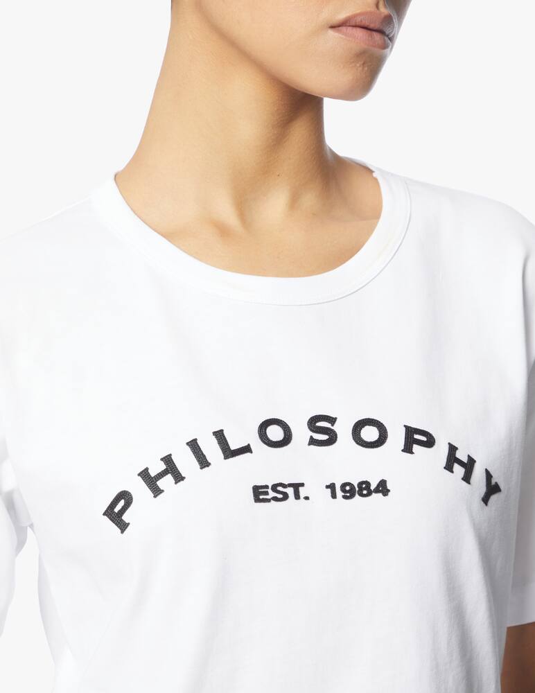 rinascente Philosophy di Lorenzo Serafini T-shirt in cotone con logo