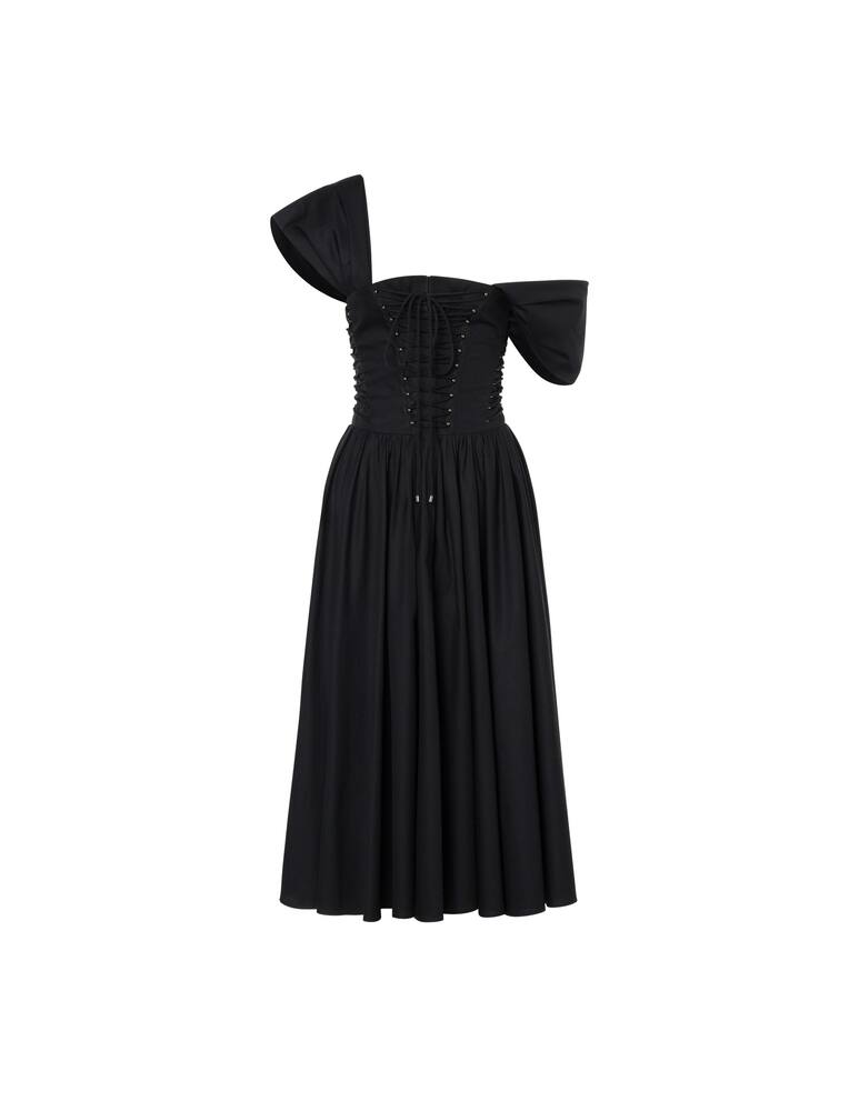 rinascente Philosophy di Lorenzo Serafini Bustier wrap midi dress