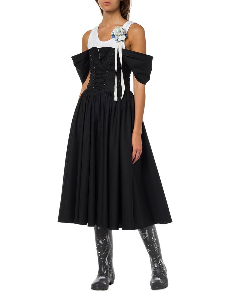 rinascente Philosophy di Lorenzo Serafini Bustier wrap midi dress