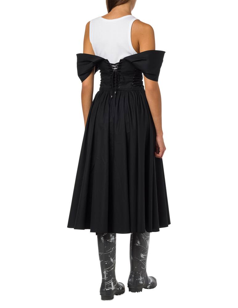 rinascente Philosophy di Lorenzo Serafini Bustier wrap midi dress