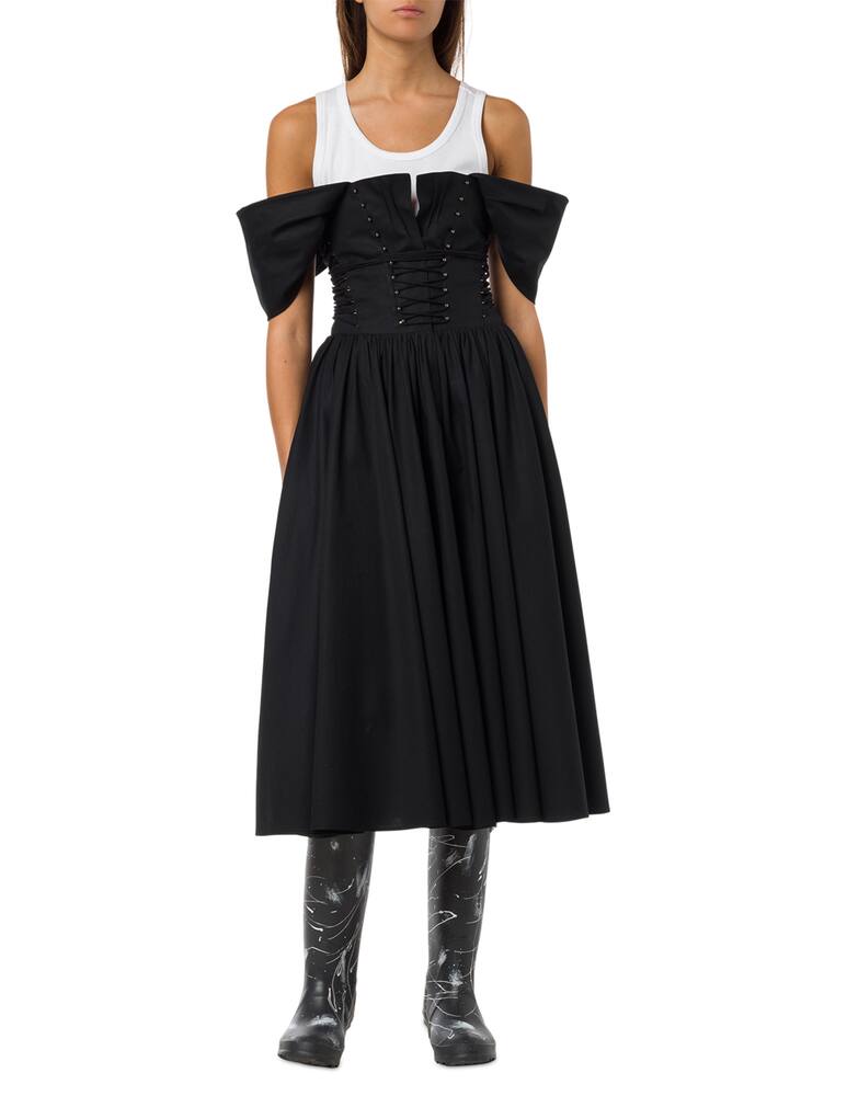 rinascente Philosophy di Lorenzo Serafini Bustier wrap midi dress