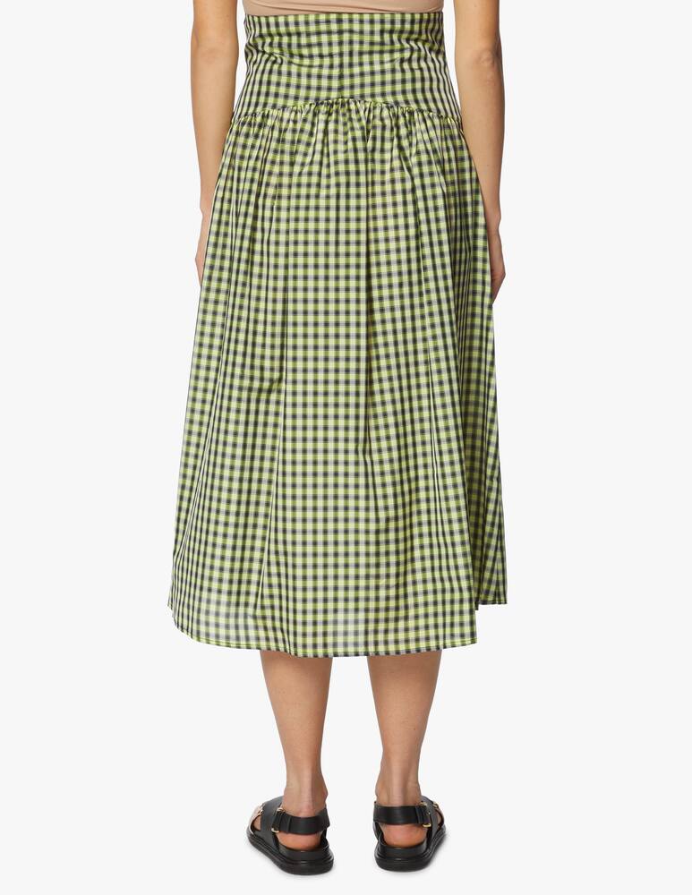 rinascente Philosophy di Lorenzo Serafini High rise baloon taffetà mini skirt