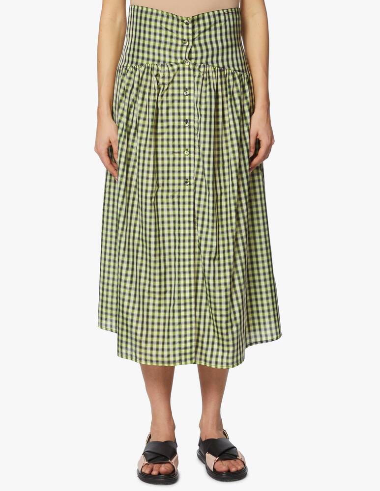 rinascente Philosophy di Lorenzo Serafini High rise baloon taffetà mini skirt