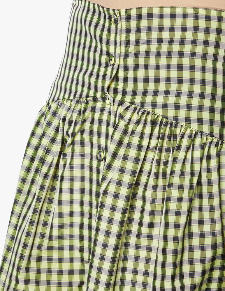 rinascente Philosophy di Lorenzo Serafini High rise baloon taffetà mini skirt